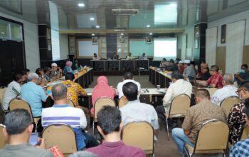 Bupati Pimpin Rapat TAPD Bahas Kebijakan Penanganan serta Penganggaran Covid-19 di Inhil