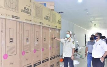 Wakil Bupati Inhil Tinjau Pengerjaan Rumah Sakit Khusus Pasien Covid-19 Wakil Bupati Inhil Tinjau Pengerjaan Rumah Sakit Khusus Pasien Covid-19