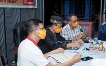 Bupati Inhil Kawal Proses Validasi Data Calon Penerima Bantuan Sosial Covid-19