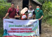 Bank Riau Kepri Bagikan 131 Paket Sembako Kepada Masyarakat Kurang Mampu
