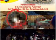 Pria Paruh Baya di Tembilahan Ditemukan Membusuk, Saat Seorang Warga Hendak Mengantar Makanan