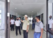Wabup H Syamsuddin Uti Tinjau Pengerjaan Rumah Sakit Khusus Pasien Covid-19