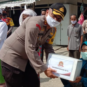 Wisata Religi Dalam Rangka Hari Bhayangkara ke-74, Masyarakat Sapat Sambut Kapolres Inhil