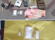 Polsek Pelangiran Berhasil Ungkap 4 Orang Terduga Pelaku Narkotika Jenis Sabu