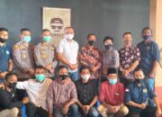 IWO Inhil Gelar Silaturrahmi Bersama Kapolres Inhil Lama dan Baru