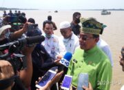 Bupati Inhil Lepas Ekspor Kelapa Perdana di Pelabuhan Parit 21 Tembilahan