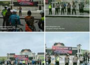 Launching Timsus Anti Begal Sepeda, Kapolres Inhil Berikan Tips Kepada Goweser