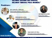 Bupati Wardan dan Ketum PP IWO Bakal Hadiri Webinar Nasional IWO Inhil