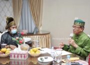 Bupati Inhil HM Wardan, Sambut Hangat Kedatangan LAMR Inhil di Rumah Dinas