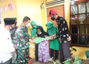 Dandim 0314/Inhil dan Perwakilan Bank Riau Kepri Tembilahan, Serahkan Kunci Bedah Rumah Ibu Kamalia