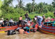 Speed Boat Tujuan Air Bagi Inhil Tenggelam