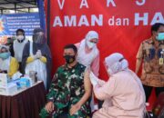 Dandim 0314/Inhil Divaksin, Sempat Tertunda karena Tensi Tinggi