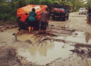 Jalan Reteh Hancur, PUTR Inhil Janji Survey Lokasi