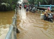 Jembatan Menuju Kecamatan Gas Gaung Menunggu Ambruk, Kadis PU TR : Tahun Ini Tidak di Anggaran