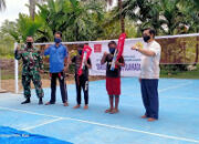 Warga Merasa Senang Dibangun Lapangan Badminton PLTU Tembilahan