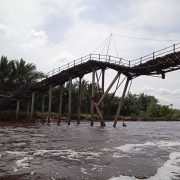 Dinas PUPR Turun ke Lokasi, Kades Hasbullah: Pinta Pemda Inhil Prioritaskan Pembangunan Jembatan Teluk Lanjut Tahun 2022
