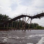 Dinas PUPR Turun ke Lokasi, Kades Hasbullah: Pinta Pemda Inhil Prioritaskan Pembangunan Jembatan Teluk Lanjut Tahun 2022