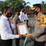 Sejumlah Personil Polres Inhil dan Jajaran Terima Penghargaan