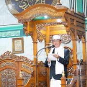 Bupati Inhil Jadi Khatib Sholat Idul Fitri di Mesjid Al-Huda Tembilahan