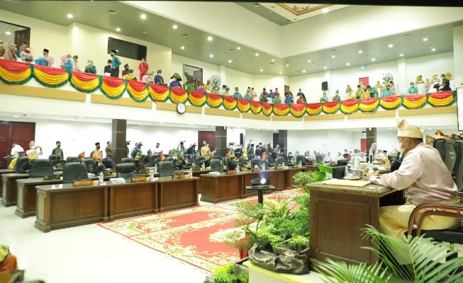 Pandemi Covid-19, Undangan Rapat Paripurna Istimewa Milad Inhil ke 56 Dibatasi