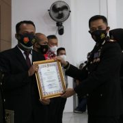 Hari Bhayangkara ke 75, Tim Opsnal Sat Reskrim Polres Inhil Raih Penghargaan