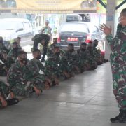 Tiba di Tembilahan, Pasukan Satgas TMMD Ke-111 Kodim 0314/Inhil Lakukan Apel Pengecekan