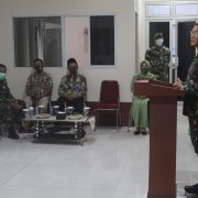 Kodim 0314/Inhil Beri Tali Asih Kepada Yatim dan Kurang Mampu