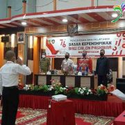 Disparporabud Inhil Taja Diklat Dasar Kepemimpinan Bagi Calon Paskibraka 2021