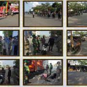 Satpol PP Inhil Gelar Operasi Yustisi Peningkatan Disiplin dan Penegakan Protokol Kesehatan