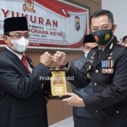 HUT Bhayangkara ke-75, HM Wardan Harapkan Sinergi TNI-Polri dan Pemda Tetap Terjaga