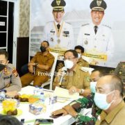 Ikuti Rapat Bersama Gubri, HM Wardan Sampaikan Kondisi Perkembangan Covid-19 di Inhil