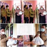 HUT Ke- 9, IWO Inhil dan BRI Kolaborasi Bagikan Ratusan Paket Sembako