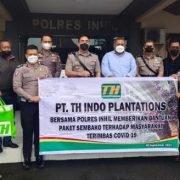 Warga Terdampak Covid-19 di Inhil Dapat Paket Sembako