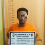 Maling Motor di Pasar Air Balui Kemuning Inhil  Digebuki Warga