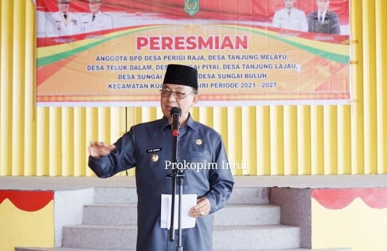 Bupati Harapkan BPD Bisa Pahami dan Laksanakan Tupoksinya