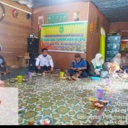 Disbun Inhil Gelar Sosialisasi Peremajaan kelapa di Desa Lintas Utara