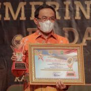 Inhil Raih Kabupaten Informatif di “KI Riau Award” 2021