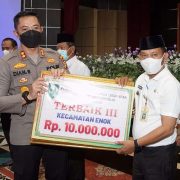 Enok Terpilih Juara 3 Lomba Evaluasi Kinerja Kecamatan 2021 dari Pemda Inhil