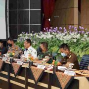 Bupati Inhil Pimpin Rapat Capaian Vaksinasi