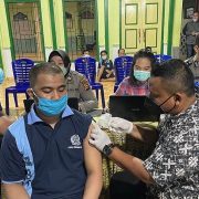 Lapas Tembilahan Gelar Vaksinasi Dosis Kedua  pada Malam Hari bagi WBP