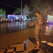 Banjir Rob, Satpol PP Inhil Siap Siaga