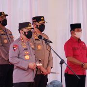 Kapolri Jenderal Listyo Sigit Kunjungi Isolasi Terpadu Asrama Haji Pekanbaru : Pelayanan dan Sarana Sangat Baik