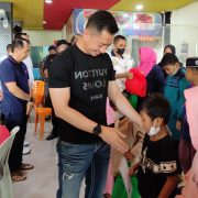Sambut Bulan Suci Ramadhan, Kapolres Inhil Santuni Puluhan Anak Yatim-piatu