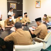 Bupati Inhil HM Wardan Terima Kunjungan Perwakilan dari BEM UNRI