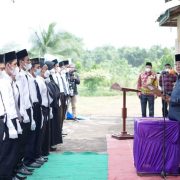 Bupati Inhil Drs HM Wardan Melantik Secara Lansung BPD Se-Kecamatan Pelangiran