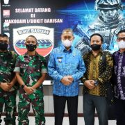 Wakil Bupati Inhil Bersama Dandim 0314/Inhil Hadiri Rapat Koordinasi Pelaksanaan TMMD Ke-113 di Medan