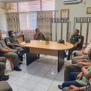 Isi Waktu Luang, Dandim 0314/lnhil Bersilaturahmi ke kantor Satpol PP dan Pengadilan Agama