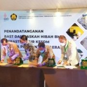 Pemkab Inhil Terima 200 Titik Penerangan Jalan Umum Tenaga Surya