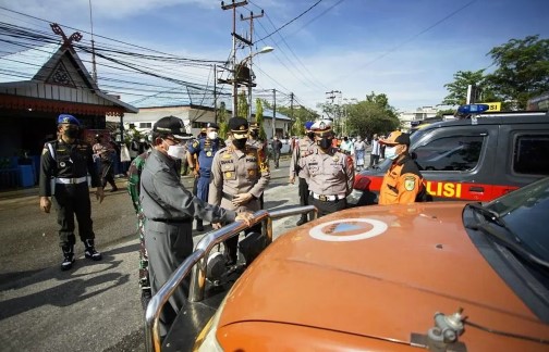 Bupati HM Wardan Pimpin Apel Gelar Pasukan Operasi Ketupat Lancang Kuning