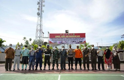Bupati HM Wardan Pimpin Apel Gelar Pasukan Operasi Ketupat Lancang Kuning